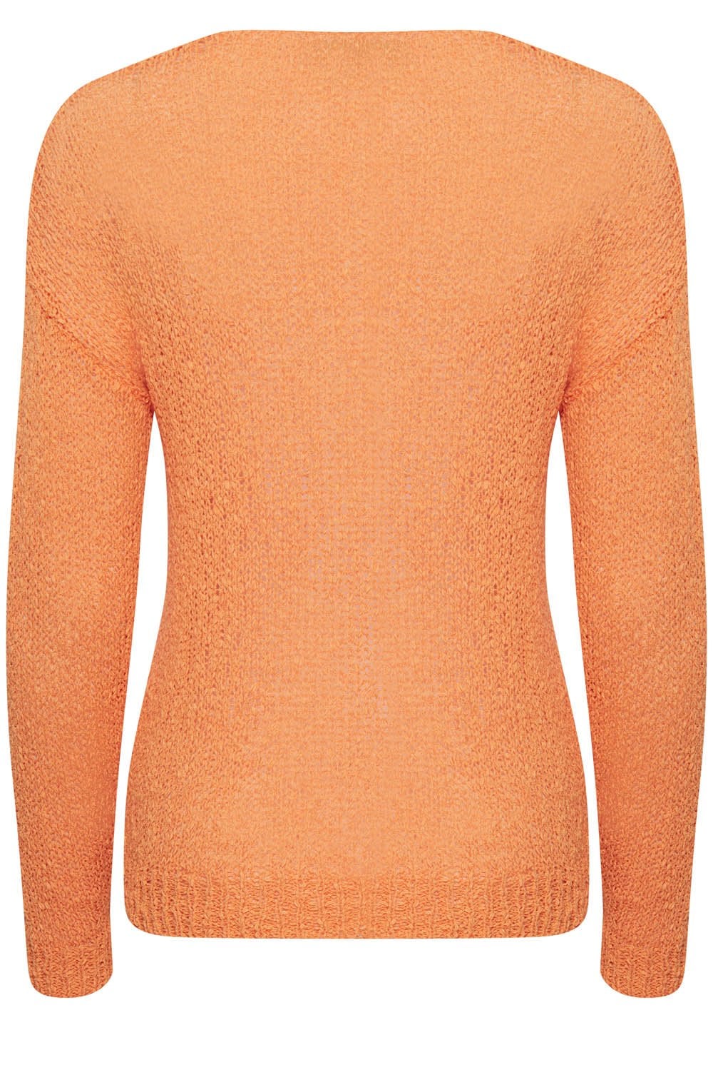 Mala Muskmelon Open Knit Top