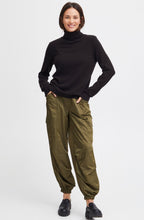 Manina Black Polo Neck Jumper