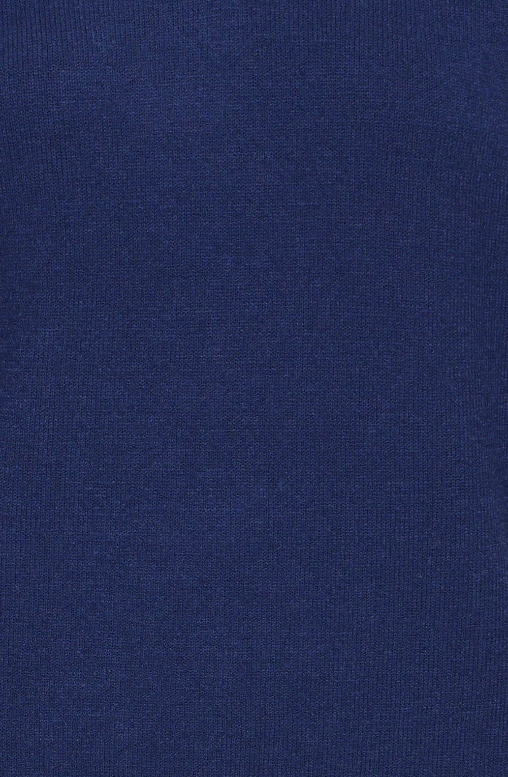Manina Medieval Blue Fine Knit Waistcoat