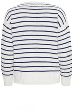Marshmallow and Navy Stripes Jumper