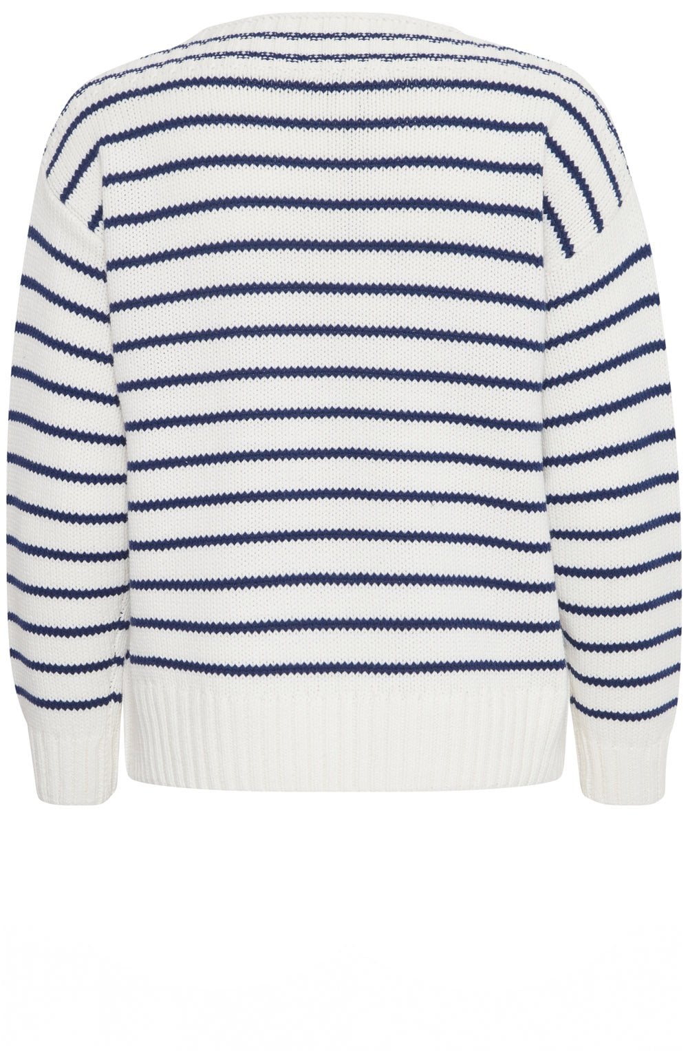 Marshmallow and Navy Stripes Jumper
