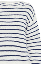 Marshmallow and Navy Stripes Jumper