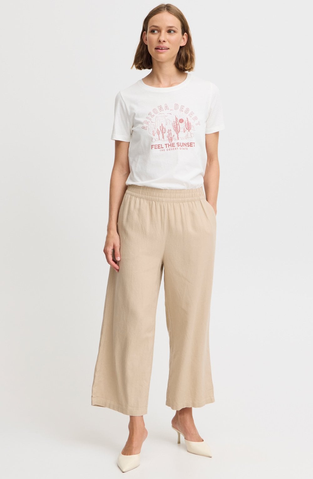 Marshmallow Arizona Desert T Shirt
