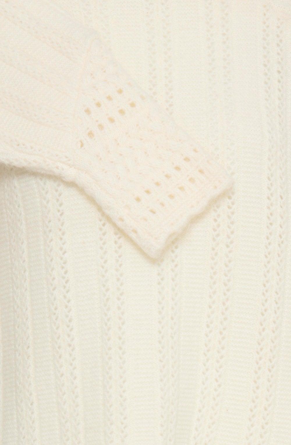 Marshmallow Super Soft Crochet Detail Jumper