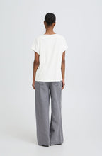 Marshmallow Textured Front Panel Relaxed T Shirt
