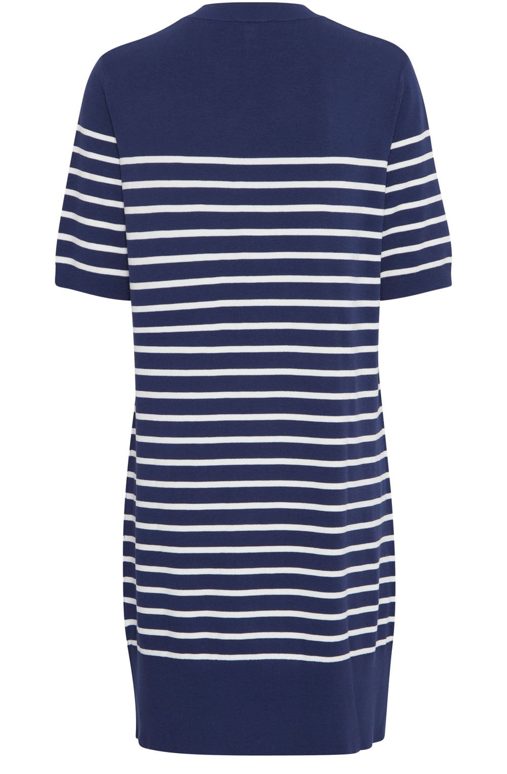 Medieval Blue Short Sleeved Knitted Dress