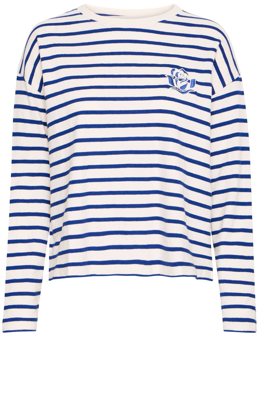 Medieval Blue Striped Summer Weight Sweatshirt
