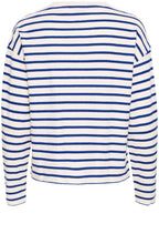 Medieval Blue Striped Summer Weight Sweatshirt