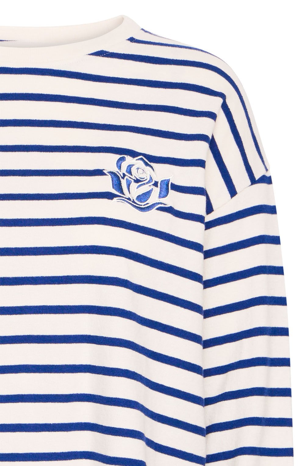 Medieval Blue Striped Summer Weight Sweatshirt