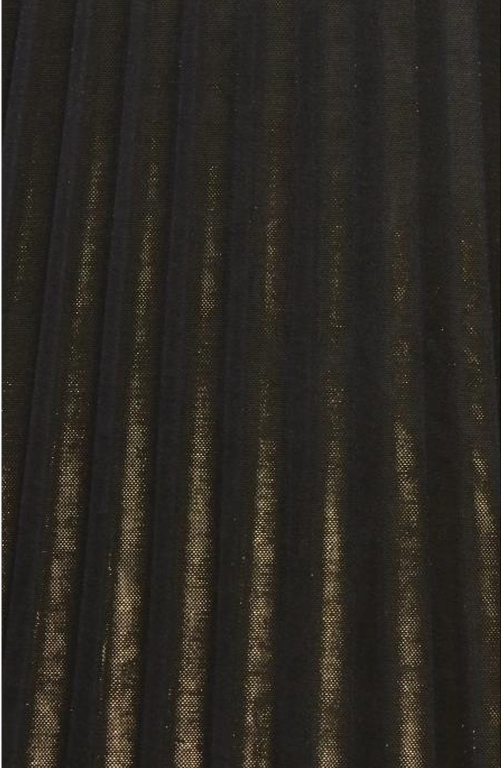 Metallic Pleated Skirt