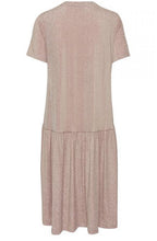 Metallic Smock Dress