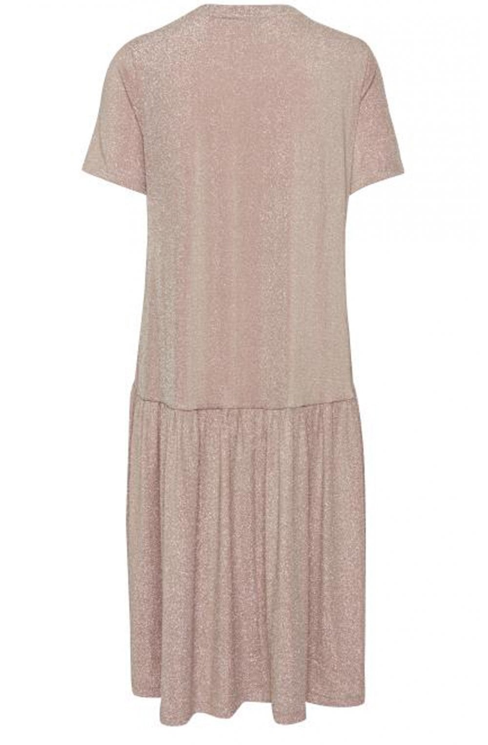 Metallic Smock Dress