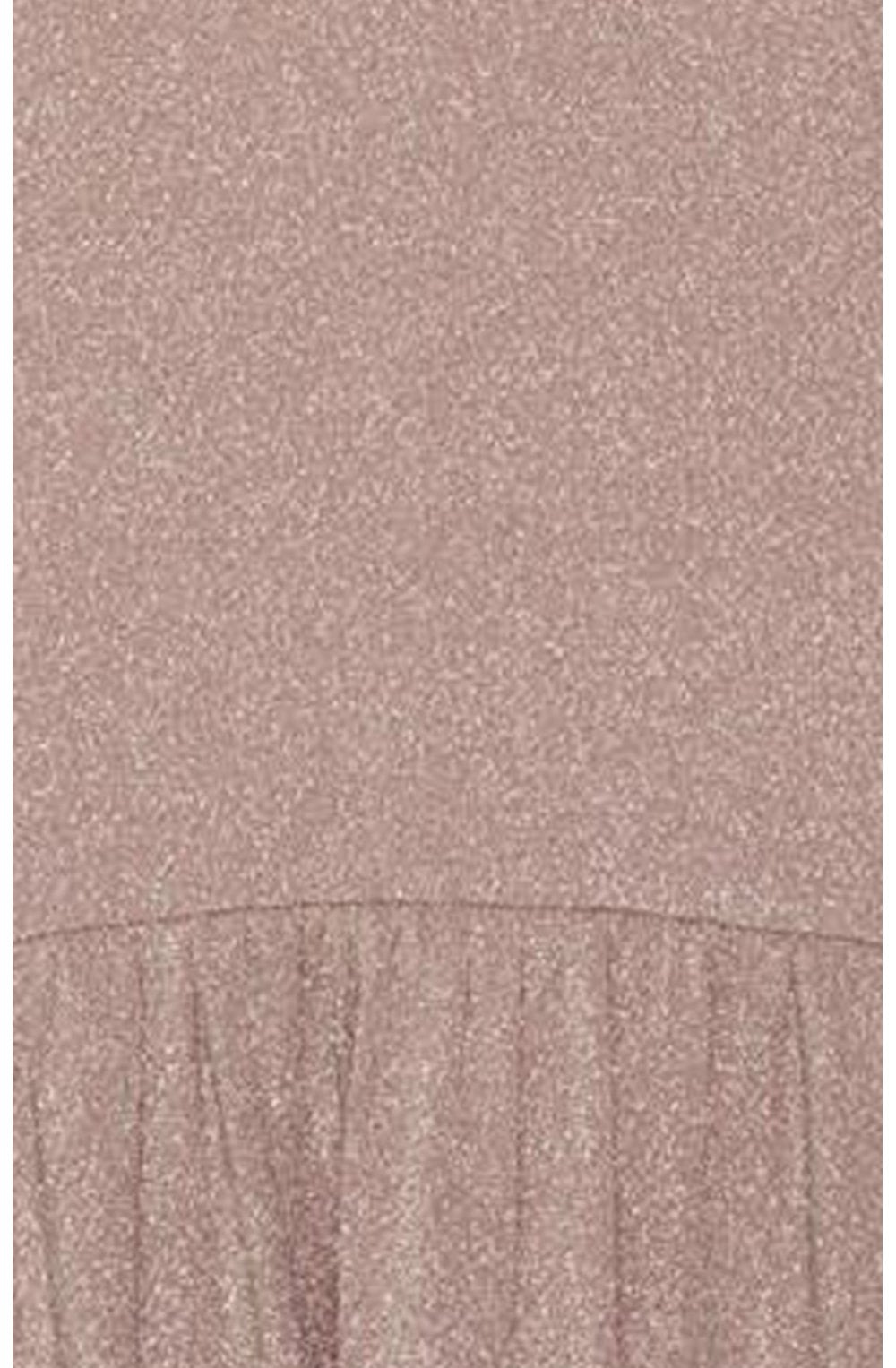 Metallic Smock Dress