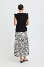 Meteorite Linen Mix Ruffle Sleeve Shirt