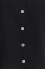 Meteorite Linen Mix Ruffle Sleeve Shirt