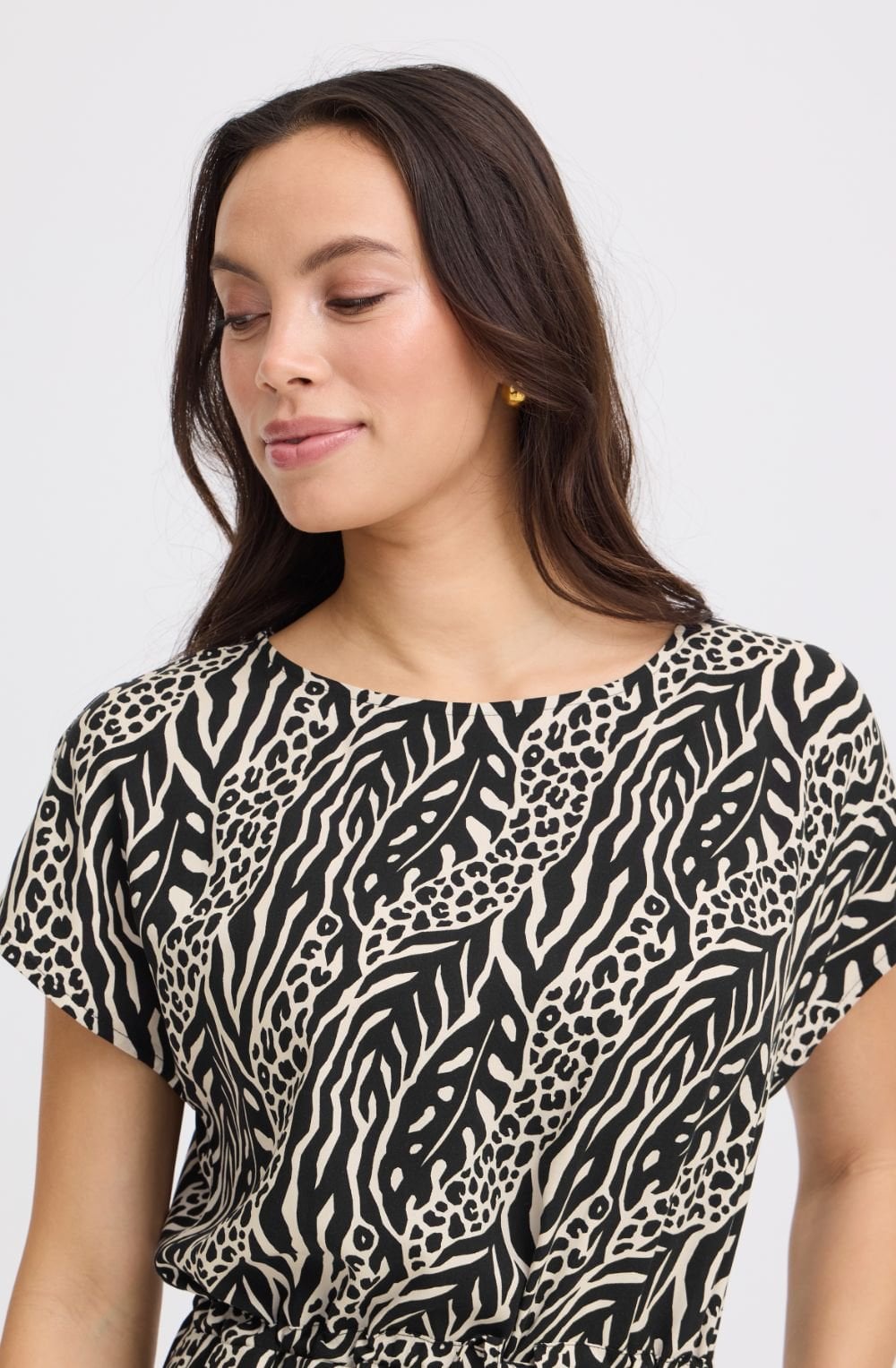 Meteorite Nature Vibes Bold Print Dress