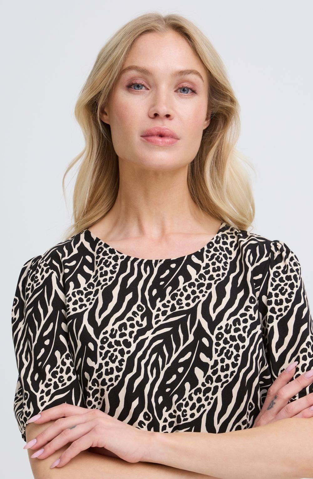 Meteorite Nature Vibes Round Neck Blouse
