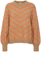 Mica Flame Mix Striped Jumper