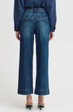 Mid Blue Denim Komma Wide Leg Jeans