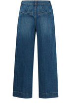 Mid Blue Denim Komma Wide Leg Jeans