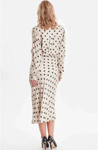 Mid Length Spot Print Skirt