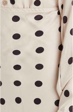 Mid Length Spot Print Skirt