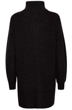 Milo Black Half Zip Knitted Tunic