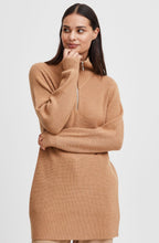 Milo Tiger's Eye Half Zip Knitted Tunic