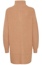 Milo Tiger's Eye Half Zip Knitted Tunic