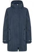 Moonlight Blue Waterproof Coat