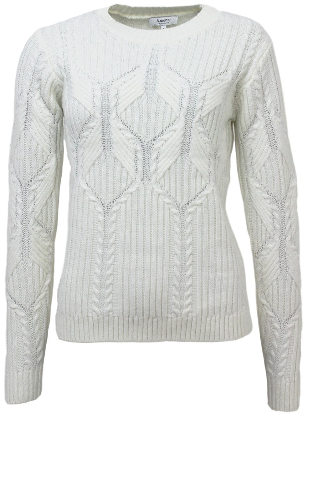 Naja Cream Cable Knit Jumper