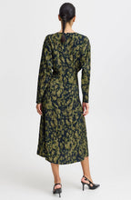 Navy Blazer Abstract Mix Hanva Dress