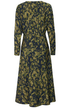 Navy Blazer Abstract Mix Hanva Dress