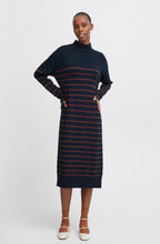 Navy Blazer MMorla Turtle Neck Dress