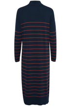 Navy Blazer MMorla Turtle Neck Dress