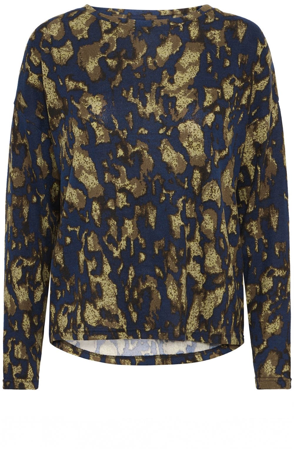 Navy Blazer Pieta Fine Knit Pullover