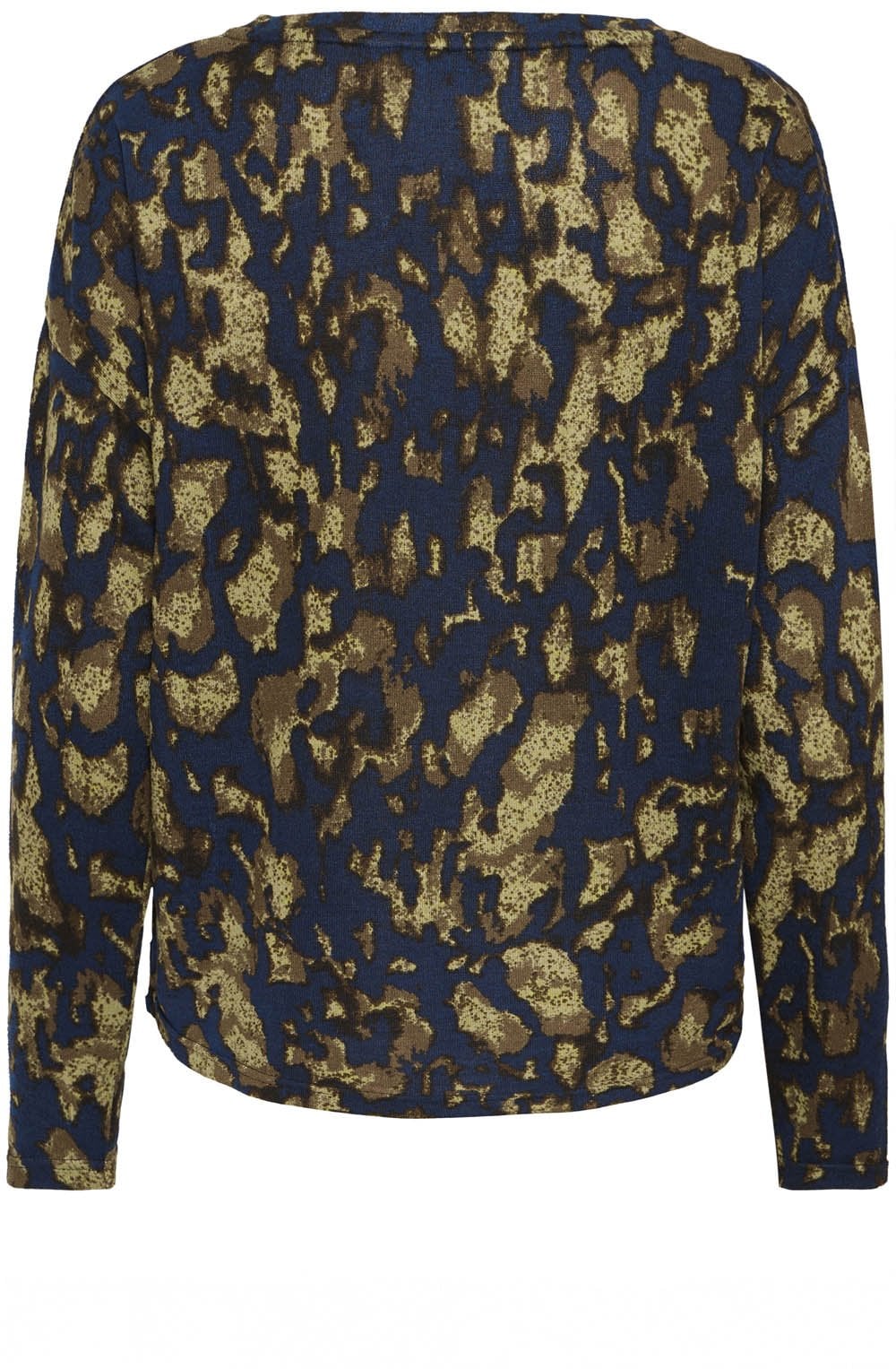 Navy Blazer Pieta Fine Knit Pullover