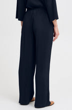 Navy Blazer Pleated Wide Leg Trissa Trousers