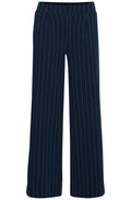 Navy Blazer Wide Leg Rowan Trousers