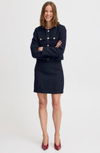 Navy Epia Bucle Skirt