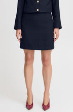 Navy Epia Bucle Skirt