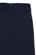 Navy Epia Bucle Skirt