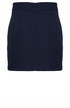 Navy Epia Bucle Skirt