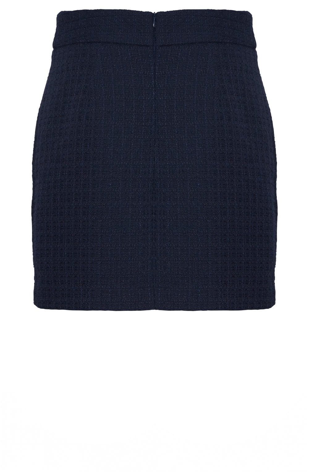 Navy Epia Bucle Skirt