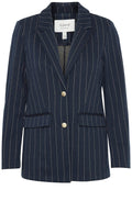Navy Striped Rowan Blazer