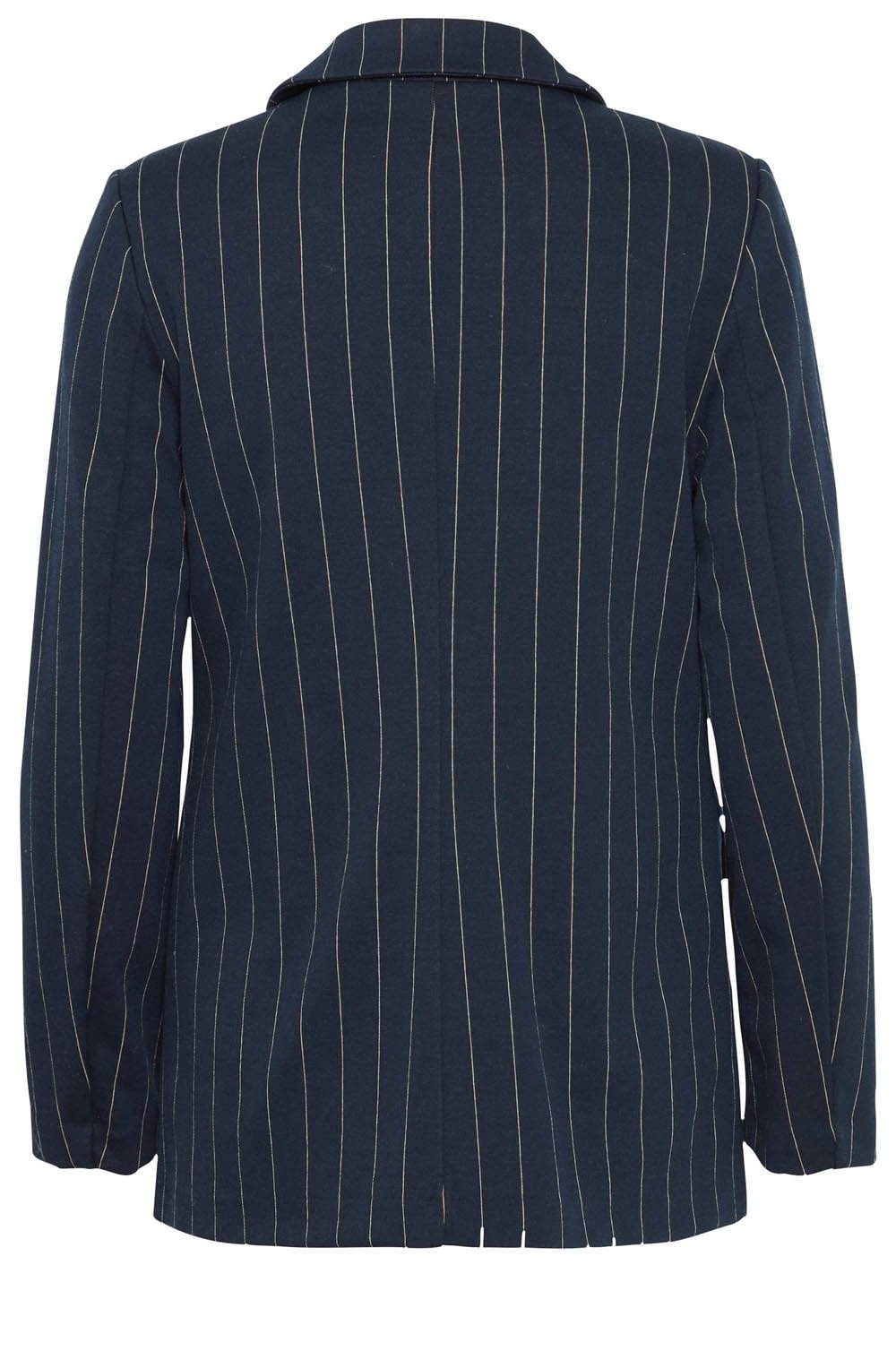 Navy Striped Rowan Blazer