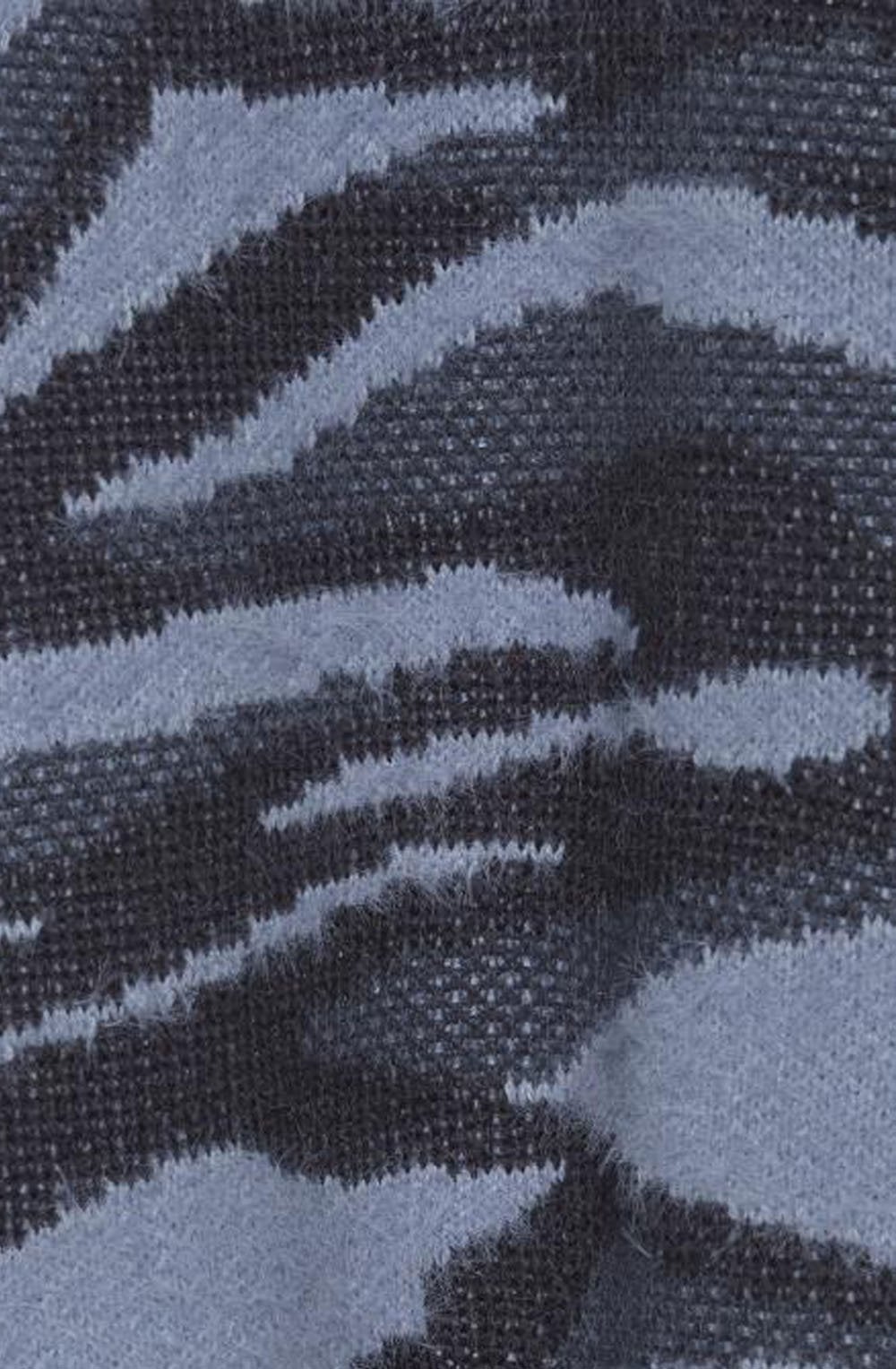Nolle Blue Patterned Jumper