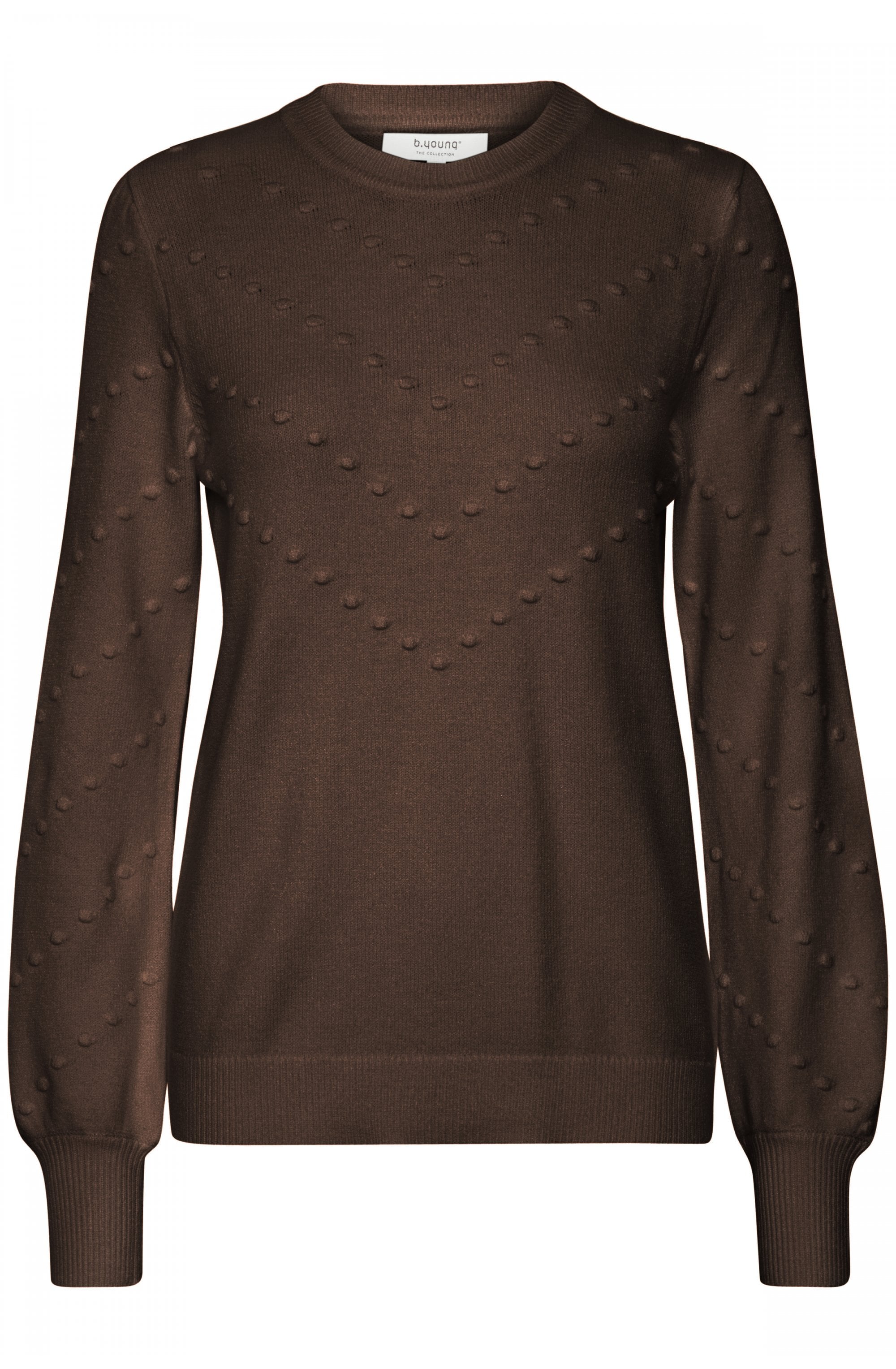 Nonina Dot Jumper in Chicory Coffee