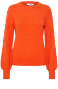 Nonina Dot Jumper in Flame Orange