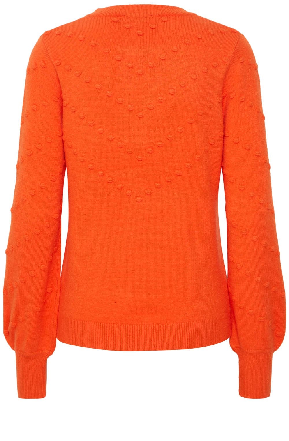 Nonina Dot Jumper in Flame Orange